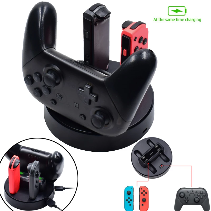 5 in 1 switch Joy-con handled charging game console seat charging for Nintendo Switch Console Multifunctional Seat Charging
5 in 1 switch Joy-con handled charging game console seat charging for Nintendo Switch Console Multifunctional Seat Charging