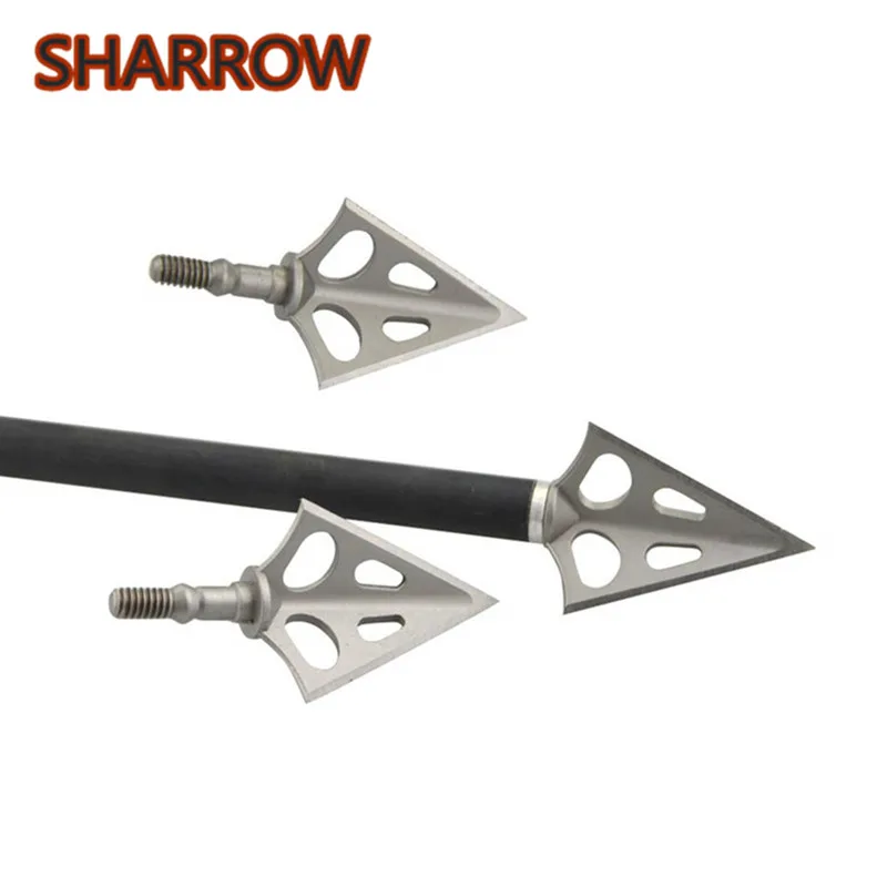 6pcs Archery Broadheads Hunting Arrowheads Stainless Steel Screw-in Arrow Points For Bow And Arrows Hunting Shooting Accessories
6pcs Archery Broadheads Hunting Arrowheads Stainless Steel Screw-in Arrow Points For Bow And Arrows Hunting Shooting Accessories