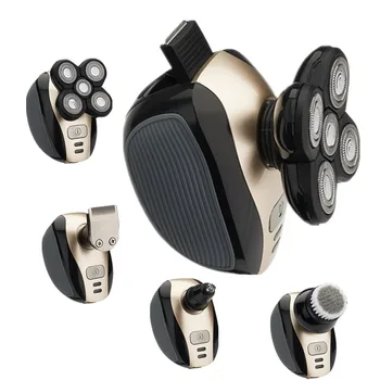 5 in 1 Men Multifunction USB Rechargeable Electric Shaver Private Care Five Floating Heads Razors Cleaning Brush Gentle Shaving
5 in 1 Men Multifunction USB Rechargeable Electric Shaver Private Care Five Floating Heads Razors Cleaning Brush Gentle Shaving