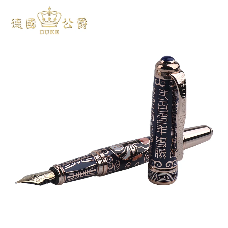 Luxury Fountain Pen with Chinese Traditional Opera Face-painting 14k Gold Nid Ink Pen High-end Duke Business Gift Pens with Box 
Luxury Fountain Pen with Chinese Traditional Opera Face-painting 14k Gold Nid Ink Pen High-end Duke Business Gift Pens with Box