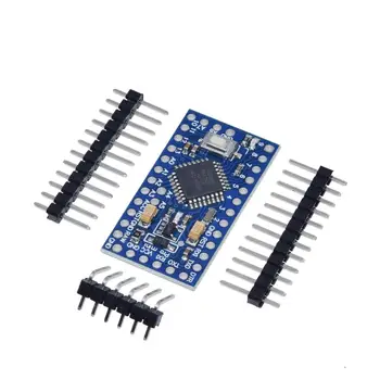 

Pro mini Atmega328P-AU Pro Mini 328 Mini ATMEGA328 3.3V 8MHz 5V 16Mhz for Arduino Compatible Nano CP2102 FT232RL