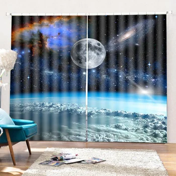 1pc Curtain Decorative Waterproof Polyester Universal Printing Drape Curtain for Living Room Hotel Home
1pc Curtain Decorative Waterproof Polyester Universal Printing Drape Curtain for Living Room Hotel Home