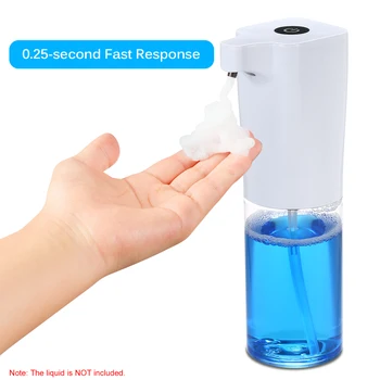 Infrared Intelligent Automatic Liquid Soap Dispenser Induction Foaming Hand Washing Device for Kitchen Bathroom(Without Liquid)
Infrared Intelligent Automatic Liquid Soap Dispenser Induction Foaming Hand Washing Device for Kitchen Bathroom(Without Liquid)