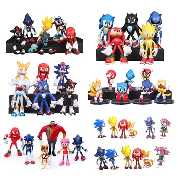 7Pcs/Set Sonic Toy The Hedgehog Action Figure Sonic Shadow Tails PVC Action Figure Model Dolls For Children Boy Animals Toys
7Pcs/Set Sonic Toy The Hedgehog Action Figure Sonic Shadow Tails PVC Action Figure Model Dolls For Children Boy Animals Toys