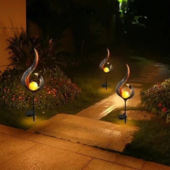 Solar LED Simulate Flame Light Waterproof Path Lawn Decor Lantern Lamp Solar Power LED Waterproof Easy Installation
Solar LED Simulate Flame Light Waterproof Path Lawn Decor Lantern Lamp Solar Power LED Waterproof Easy Installation