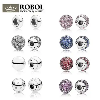 PDB 04 RLLEN Authentic 925 Sterling Silver Bracelet & Bangle Single Crystal Ball Chain Head Fit DIY Women Bead Charm With Parts
PDB 04 RLLEN Authentic 925 Sterling Silver Bracelet & Bangle Single Crystal Ball Chain Head Fit DIY Women Bead Charm With Parts