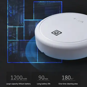 Portable Smart Sweeper Suction and Drag Integrated Intelligent Sweeping Robot 19QE
Portable Smart Sweeper Suction and Drag Integrated Intelligent Sweeping Robot 19QE