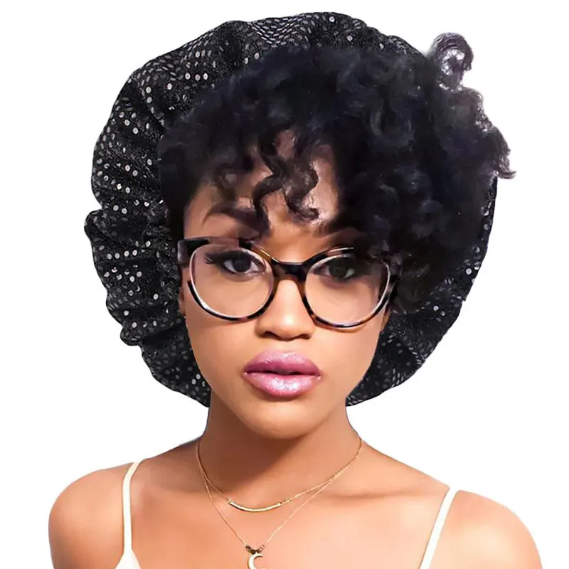 Turban Bonnet Hat Sleep Hat Sequins Solid Color Headscarf Round Head Cover Night Cap Muslim Springy Styling Accessories
Turban Bonnet Hat Sleep Hat Sequins Solid Color Headscarf Round Head Cover Night Cap Muslim Springy Styling Accessories