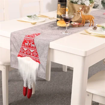Christmas Table Flag Faceless Doll Home Decoration For Christmas Xmas Hat Creative Santa Table Decor Tablecloth Placemat Natal 
Christmas Table Flag Faceless Doll Home Decoration For Christmas Xmas Hat Creative Santa Table Decor Tablecloth Placemat Natal