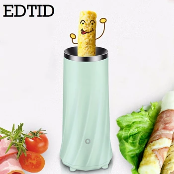 EDTID Automatic Eggs Roll Maker mini electric Egg Boiler cup omelette breakfast machine cooking tools Eggmaster Sausage Burrito
EDTID Automatic Eggs Roll Maker mini electric Egg Boiler cup omelette breakfast machine cooking tools Eggmaster Sausage Burrito