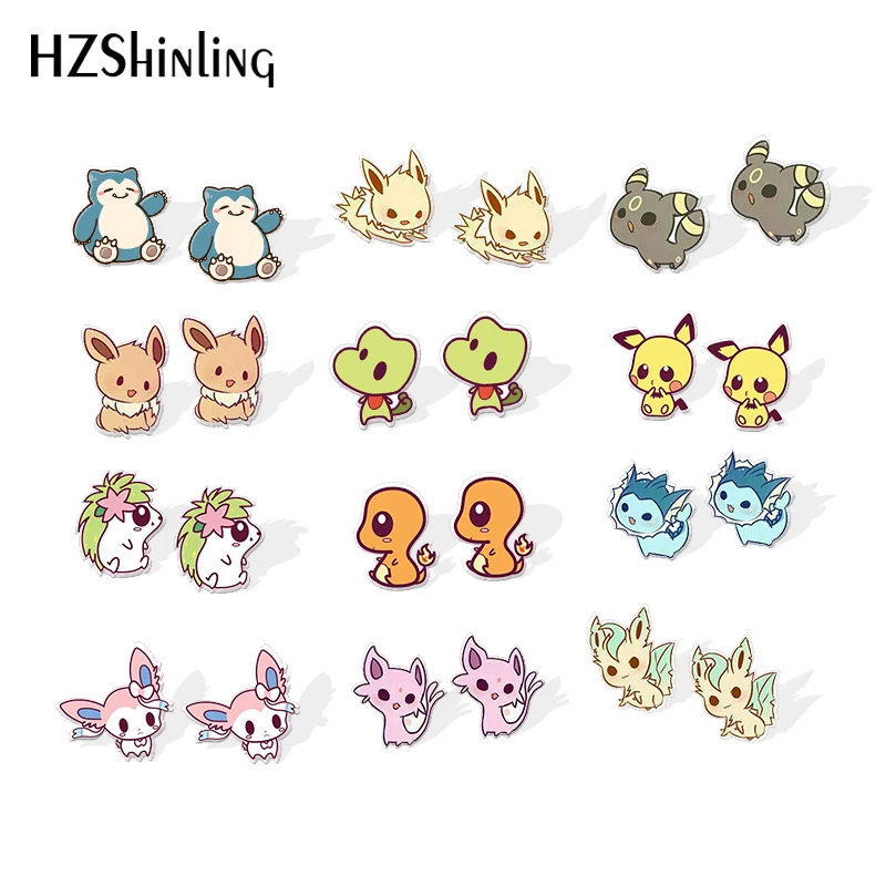 2019 New Cute Pikachu Umbreon Charmander Skitty Acrylic Earrings Pokeball Menmbers Resin Earrings Epoxy Stud Earring
2019 New Cute Pikachu Umbreon Charmander Skitty Acrylic Earrings Pokeball Menmbers Resin Earrings Epoxy Stud Earring