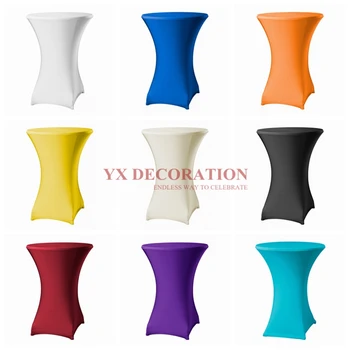 Many Colors Stretch Round Tablecloth Cocktail Table Cover Spandex Bar Table Cloth Hotel Wedding Party Table Cover Decor
Many Colors Stretch Round Tablecloth Cocktail Table Cover Spandex Bar Table Cloth Hotel Wedding Party Table Cover Decor