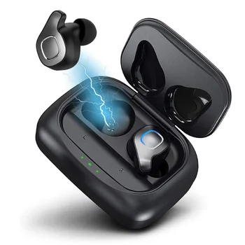 TWS Wireless Earphones Bluetooth Earbud with Mic Dual Connection Headset In-Ear Hifi Stereo Deep Bass
TWS Wireless Earphones Bluetooth Earbud with Mic Dual Connection Headset In-Ear Hifi Stereo Deep Bass