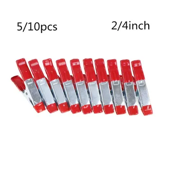 5/10pcs 2/4inch Mini Metal Heavy Duty Spring Clamps Crocodile Clip Red Plastic Tips Tool Clips Grip Holder DIY Hand Tools
5/10pcs 2/4inch Mini Metal Heavy Duty Spring Clamps Crocodile Clip Red Plastic Tips Tool Clips Grip Holder DIY Hand Tools