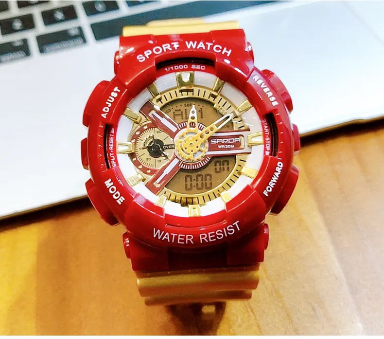 Iron Man Electronic Watch Spider-Man Captain Marvel Multifunctional Sports Waterproof Student Watches
Iron Man Electronic Watch Spider-Man Captain Marvel Multifunctional Sports Waterproof Student Watches