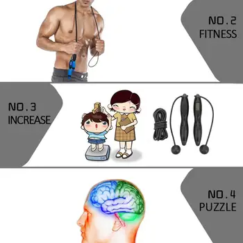 Fitness Skipping Rope Lose Weight Calories Exercise Game Counting Skipping Rope Jump Rope Funny ABS Adjustable Workout Toy
Fitness Skipping Rope Lose Weight Calories Exercise Game Counting Skipping Rope Jump Rope Funny ABS Adjustable Workout Toy