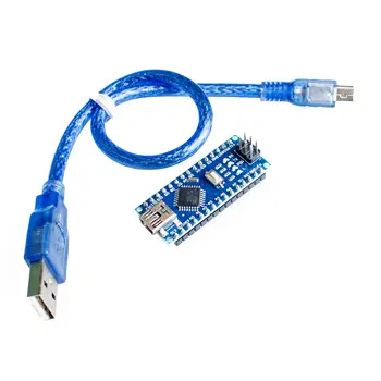 100PCS For Arduino Nano 3.0 Promotion Atmega328 Controller Compatible Board for Arduino Module PCB Development Board without USB
100PCS For Arduino Nano 3.0 Promotion Atmega328 Controller Compatible Board for Arduino Module PCB Development Board without USB
