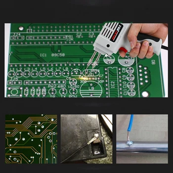 Electrical Soldering Iron Tool Hot Air Heat Tool Hand Welding Tool With Solder Wire Welding Repair Tools Kit EU 220V 100W
Electrical Soldering Iron Tool Hot Air Heat Tool Hand Welding Tool With Solder Wire Welding Repair Tools Kit EU 220V 100W