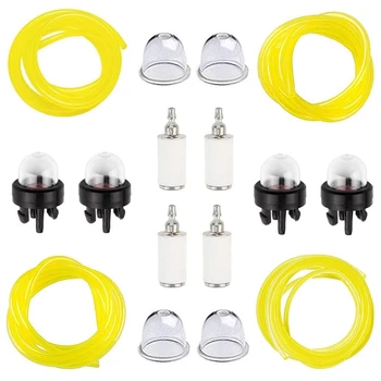 4 Sizes Feet Fuel Lines Hose with 4 Fuel Filter and 4 Bulb, Replacement Set for Chainsaw String Trimmer
4 Sizes Feet Fuel Lines Hose with 4 Fuel Filter and 4 Bulb, Replacement Set for Chainsaw String Trimmer
