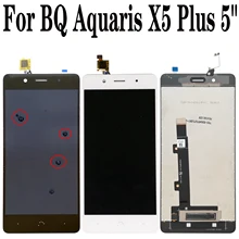 Écran tactile LCD pour BQ Aquaris X5 Plus, 5 pouces, 100% Original, nouveau=