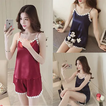 New Lingerie in Spring and Summer Silk Suspenders Sexy Silk Sexy Silk Tracksuit Set Explosion
New Lingerie in Spring and Summer Silk Suspenders Sexy Silk Sexy Silk Tracksuit Set Explosion