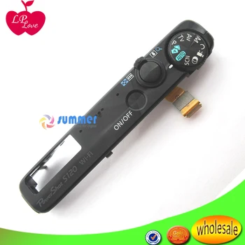 100% Original For Canon for PowerShot S120 Top Cover with Panel Menu Dial Control Button Camera Repair Part free shipping
100% Original For Canon for PowerShot S120 Top Cover with Panel Menu Dial Control Button Camera Repair Part free shipping