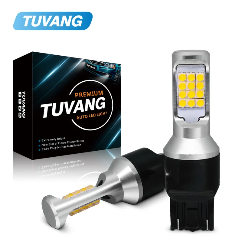 2Pcs T20 7443 7440 LED W21W WY21W W21/5W Led Bulb LED Car Brake Light Reverse Turn Signal Lamp Auto 12V 24V White 5500K
2Pcs T20 7443 7440 LED W21W WY21W W21/5W Led Bulb LED Car Brake Light Reverse Turn Signal Lamp Auto 12V 24V White 5500K