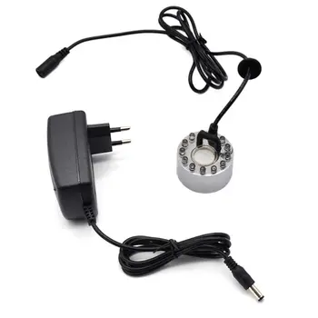 12 LED Colorful Light Ultrasonic Mist Maker Fogger Water Fountain Pond Atomizer Air Humidifier with Power Adapter
12 LED Colorful Light Ultrasonic Mist Maker Fogger Water Fountain Pond Atomizer Air Humidifier with Power Adapter