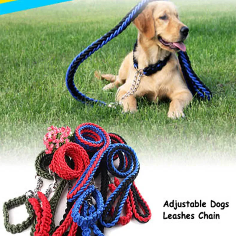 Nylon Dog Leash Rope Chain Pet Dog Harness Running Adjustable Tracking Leashes Collar Set Long Lead For Medium Large Puppy
Nylon Dog Leash Rope Chain Pet Dog Harness Running Adjustable Tracking Leashes Collar Set Long Lead For Medium Large Puppy