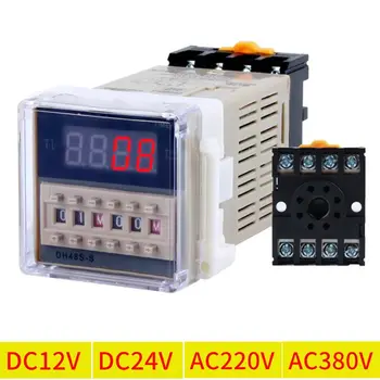 2021 New AC/DC 12v-380v DH48S-S Programmable Time Relay Cycle control Delay w Socket Base
2021 New AC/DC 12v-380v DH48S-S Programmable Time Relay Cycle control Delay w Socket Base