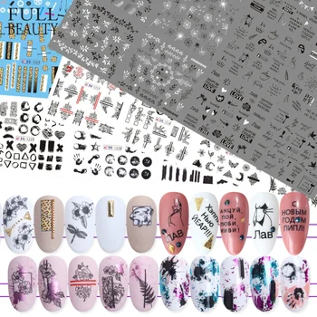 36pcs Mixed Letter Black Slider Nails Sticker Set Mixed Flower Water Transfer Decals Manicure Decorations Tips Nail Wraps CH974
36pcs Mixed Letter Black Slider Nails Sticker Set Mixed Flower Water Transfer Decals Manicure Decorations Tips Nail Wraps CH974