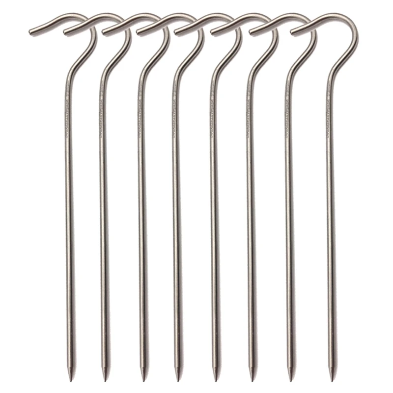 Titanium Tent Nail Outdoor Camping Tent Pile Canopy Nail Grounding Tent Accessories Outdoor Traveling Tent Building-8Pcs
Titanium Tent Nail Outdoor Camping Tent Pile Canopy Nail Grounding Tent Accessories Outdoor Traveling Tent Building-8Pcs