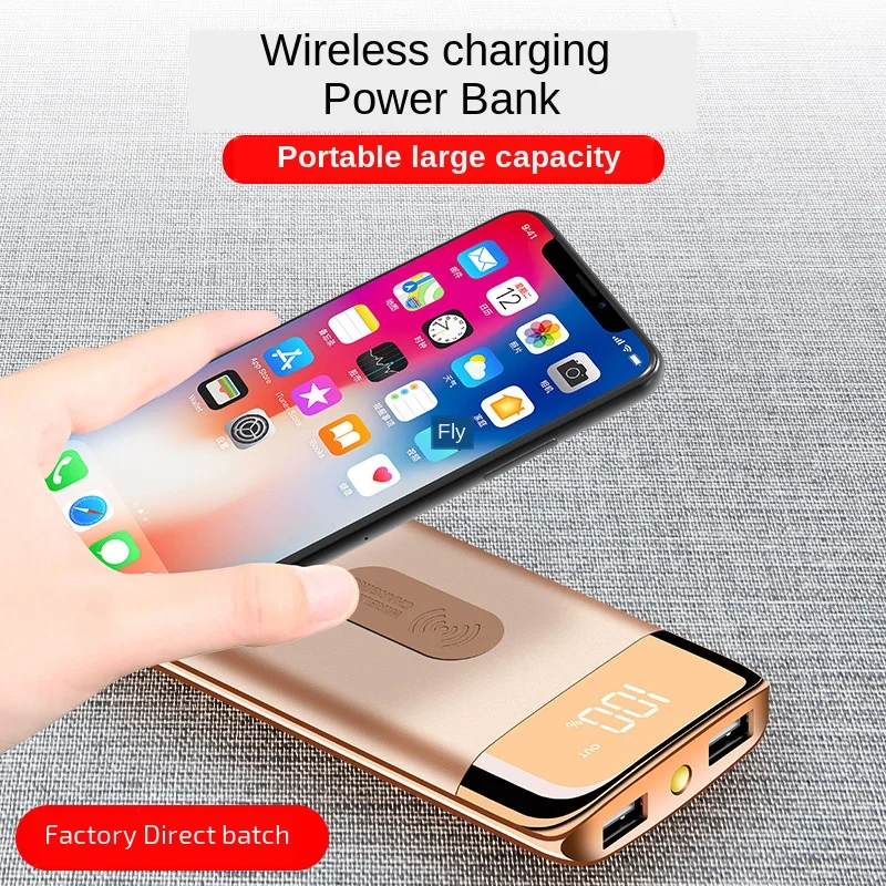 30000mAh Wireless Charger Power Bank For Smart Phone Portable High Capacity LCD Digital Powerbank Mobile Charger Freeshipping
30000mAh Wireless Charger Power Bank For Smart Phone Portable High Capacity LCD Digital Powerbank Mobile Charger Freeshipping