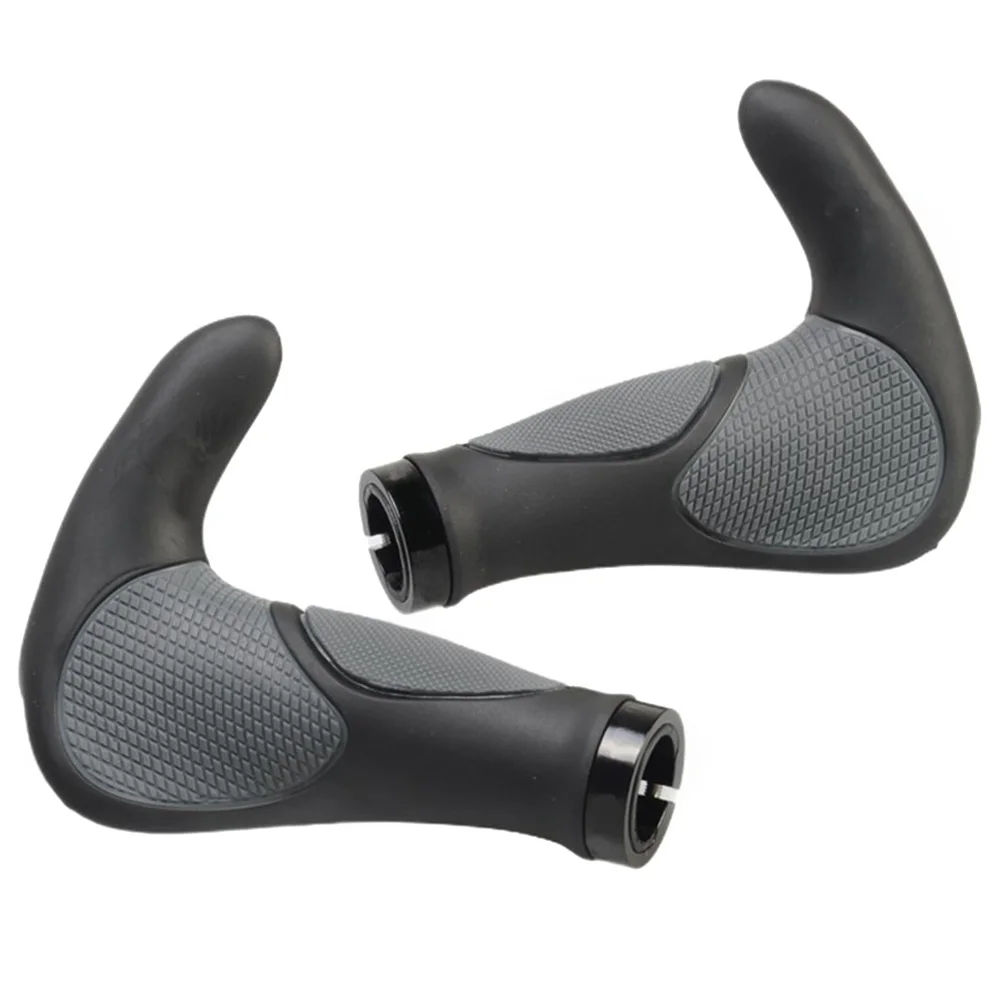 1 Pair TPR Rubber Sleeve Shock Absorption Antislip Horn Comfort Handle Cover Black Lock On Parts Bicycle Grips Sports Mountain
1 Pair TPR Rubber Sleeve Shock Absorption Antislip Horn Comfort Handle Cover Black Lock On Parts Bicycle Grips Sports Mountain