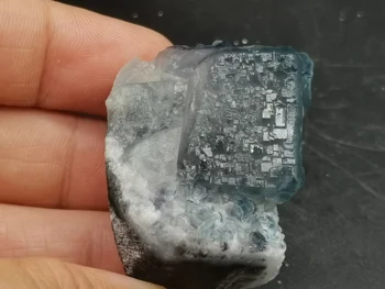 36.1g.Natural crystal polyhedron, blue green fluorite, crystal mineral, crystal specimen
36.1g.Natural crystal polyhedron, blue green fluorite, crystal mineral, crystal specimen