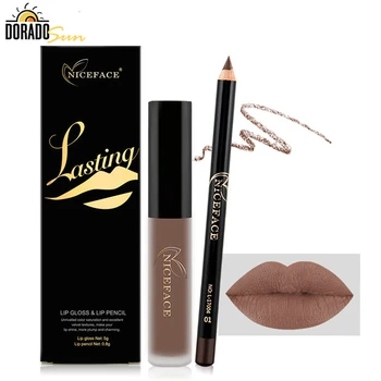 Doradosun Waterproof Matte Lip Gloss Set Cosmetic Nude Lip Pencil Liquid Lipstick Party Makeup
Doradosun Waterproof Matte Lip Gloss Set Cosmetic Nude Lip Pencil Liquid Lipstick Party Makeup