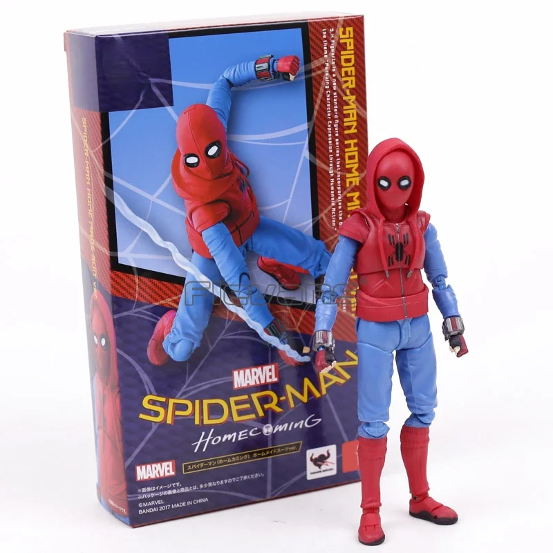 Spider Man Homecoming Spiderman Home Made Suit Ver. SHF Action Figure Toy | Игрушки и хобби