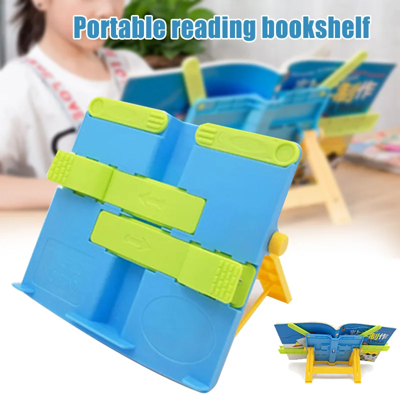 Adjustable Anti-myopia Bookends Portable Reading Rack Shelf for Children Stationery Student FAS6
Adjustable Anti-myopia Bookends Portable Reading Rack Shelf for Children Stationery Student FAS6