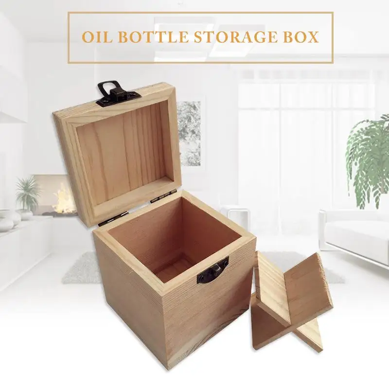 4 Compartments Eco-Friendly Solid Wood Essential Oil Bottles Storage Box Packing Wooden Box
4 Compartments Eco-Friendly Solid Wood Essential Oil Bottles Storage Box Packing Wooden Box