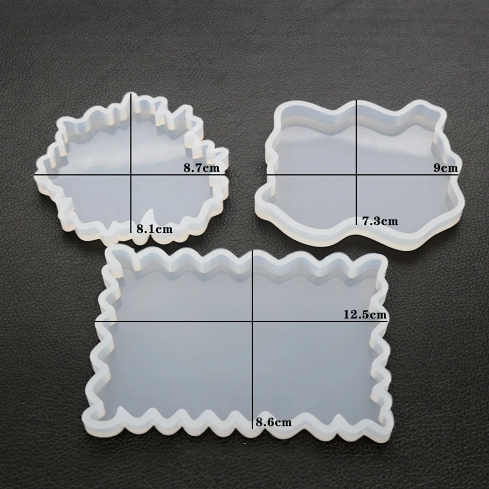 DIY Silicone Transparent Crystal Epoxy Glue Mold Ashtray Coaster Flexible Making Craft Clay Resin Jewelry Making Tools
DIY Silicone Transparent Crystal Epoxy Glue Mold Ashtray Coaster Flexible Making Craft Clay Resin Jewelry Making Tools
