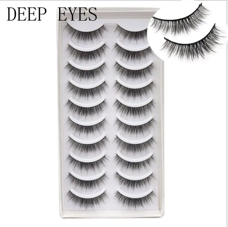 2019 NEW10pairs 100% Real Mink Lashes 3D Natural False Eyelashes 3d Mink Lashes Soft Eyelashes Extension Makeup Kit
2019 NEW10pairs 100% Real Mink Lashes 3D Natural False Eyelashes 3d Mink Lashes Soft Eyelashes Extension Makeup Kit