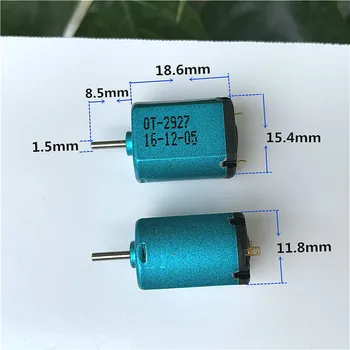 Carbon Brush Mini 030 Electric Motor DC 1.5V-3.7V 3V 52000RPM High Speed Micro 030 Motor DIY Four Wheeler Car Toys Ship Boats
Carbon Brush Mini 030 Electric Motor DC 1.5V-3.7V 3V 52000RPM High Speed Micro 030 Motor DIY Four Wheeler Car Toys Ship Boats