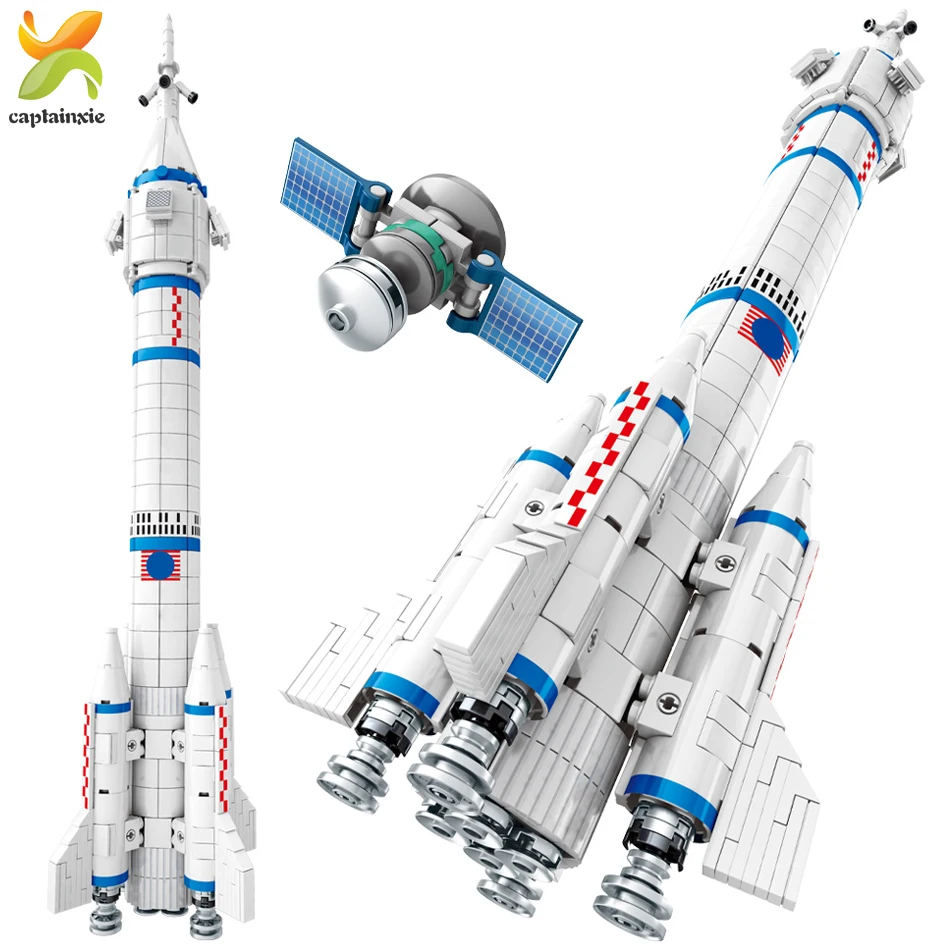 904PCS Space Aviation Manned Rocket Building Blocks Creator City Aerospace Model Astronaut figure Bricks Toys For Children
904PCS Space Aviation Manned Rocket Building Blocks Creator City Aerospace Model Astronaut figure Bricks Toys For Children