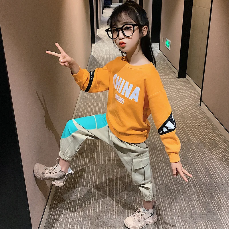 Childrenswear GIRL'S Suit 2020 Spring New Style Big Boy Long-sleeved Sweater Trousers Two-Piece Set Korean-style
Childrenswear GIRL'S Suit 2020 Spring New Style Big Boy Long-sleeved Sweater Trousers Two-Piece Set Korean-style