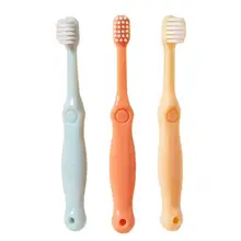 Practical 3Pcs Premium Children Training Toothbrush Easy to Grip Children Toothbrush 360 Degree Cleaning for Dorm
Practical 3Pcs Premium Children Training Toothbrush Easy to Grip Children Toothbrush 360 Degree Cleaning for Dorm