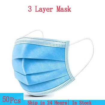 50pcs/Box 3 Layer Non-woven Dust Face Mask Thickened Disposable Mouth Mask Dust Filter Safety Mask
50pcs/Box 3 Layer Non-woven Dust Face Mask Thickened Disposable Mouth Mask Dust Filter Safety Mask