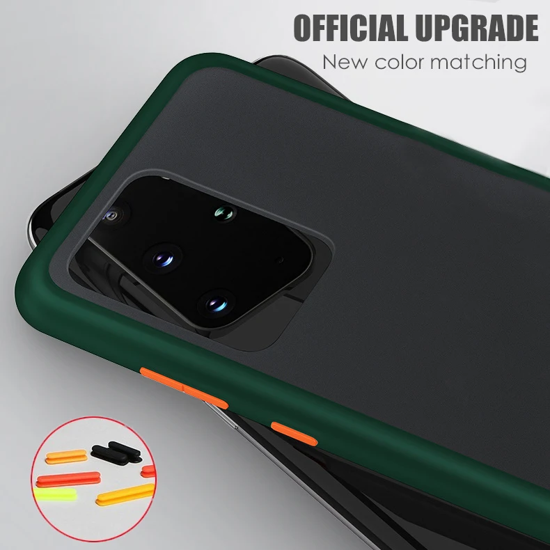 Противоударный чехол для телефона Samsung Galaxy S20 Ultra S10 S9 S8 Plus A51 A71 A81 A91 A10 A20 A30 A40 A50 A70 A10S