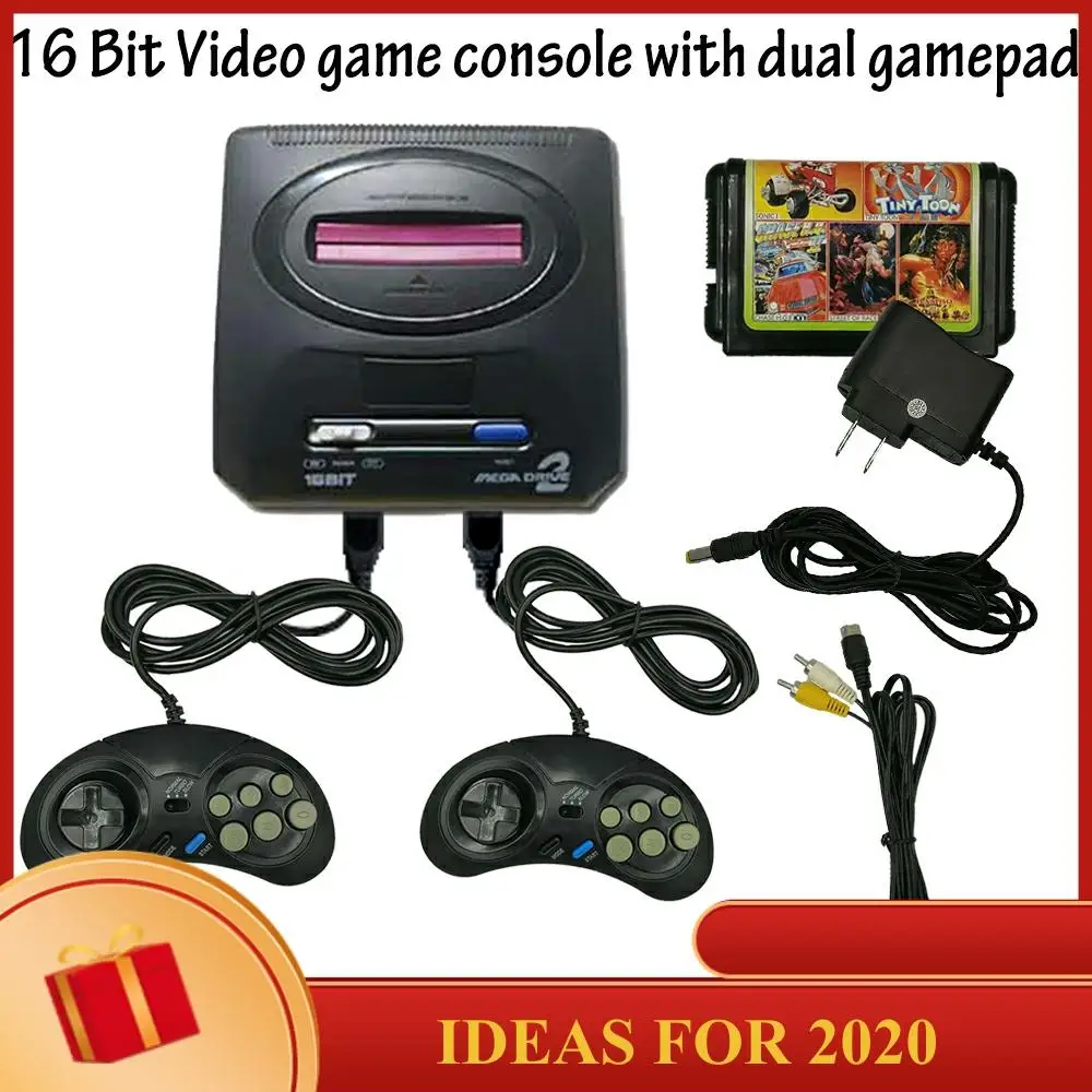 2019 New Retro Mini TV Video Game Console For Sega MegaDrive 16 Bit 600 Different Built-in Classic Games Two Gamepads AV-out
2019 New Retro Mini TV Video Game Console For Sega MegaDrive 16 Bit 600 Different Built-in Classic Games Two Gamepads AV-out