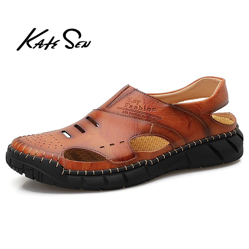 Summer Sandals Men Leather Classic Roman Sandals 2020 Slipper Outdoor Sneaker Beach Rubber Flip Flops Men Water Trekking Sandals
Summer Sandals Men Leather Classic Roman Sandals 2020 Slipper Outdoor Sneaker Beach Rubber Flip Flops Men Water Trekking Sandals