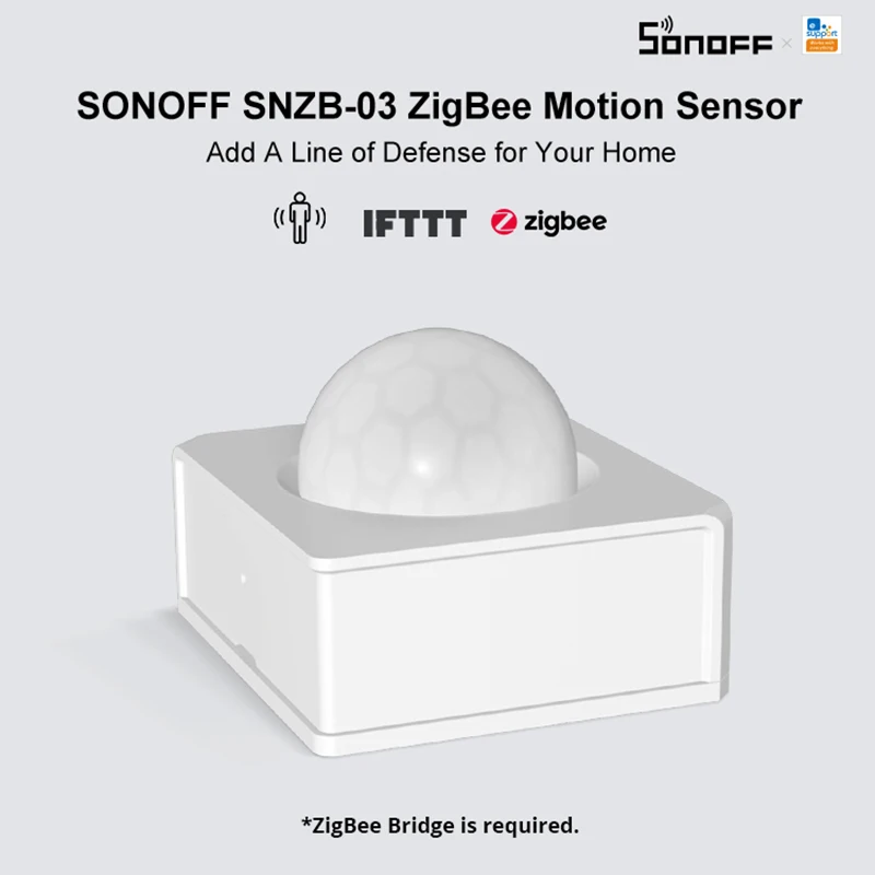 SONOFF SNZB 02 ZigBee датчик температуры и влажности уведомление в реальном времени